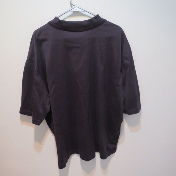 Men's Black Polo Shirt Devon & Jones Corvette Logo Size 3XL - Picture 4 of 6